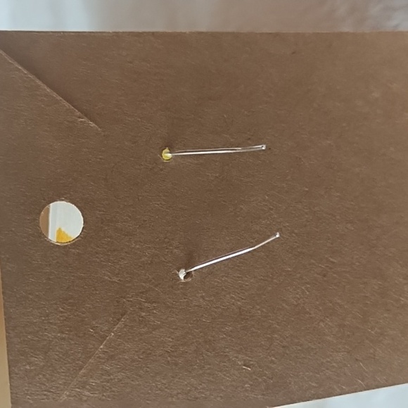 Handmade - Pie earrings - Picture 4 of 4